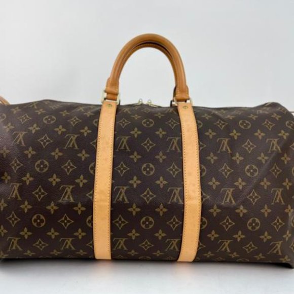 Louis Vuitton Monogram Keepall 50 Travel Duffle Bag - Picture 5 of 12
